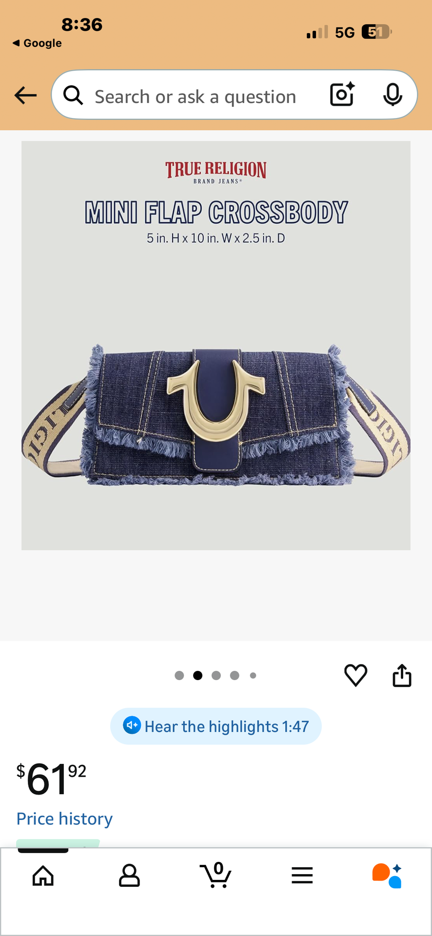 True Religion Purse