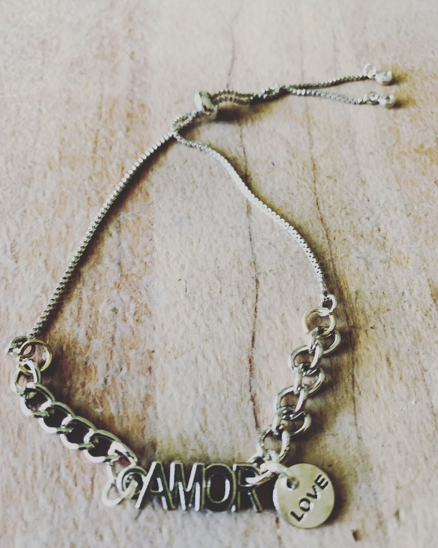 *Amor Anklet with expandable Chain*