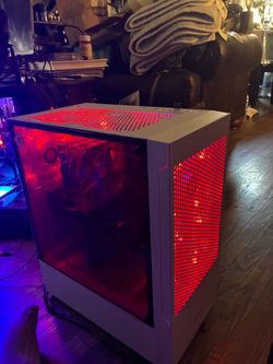 MSI B550 Micro-ATX white w/red RGB laser feel WiFi Bluetooth B580 AMD 6 core