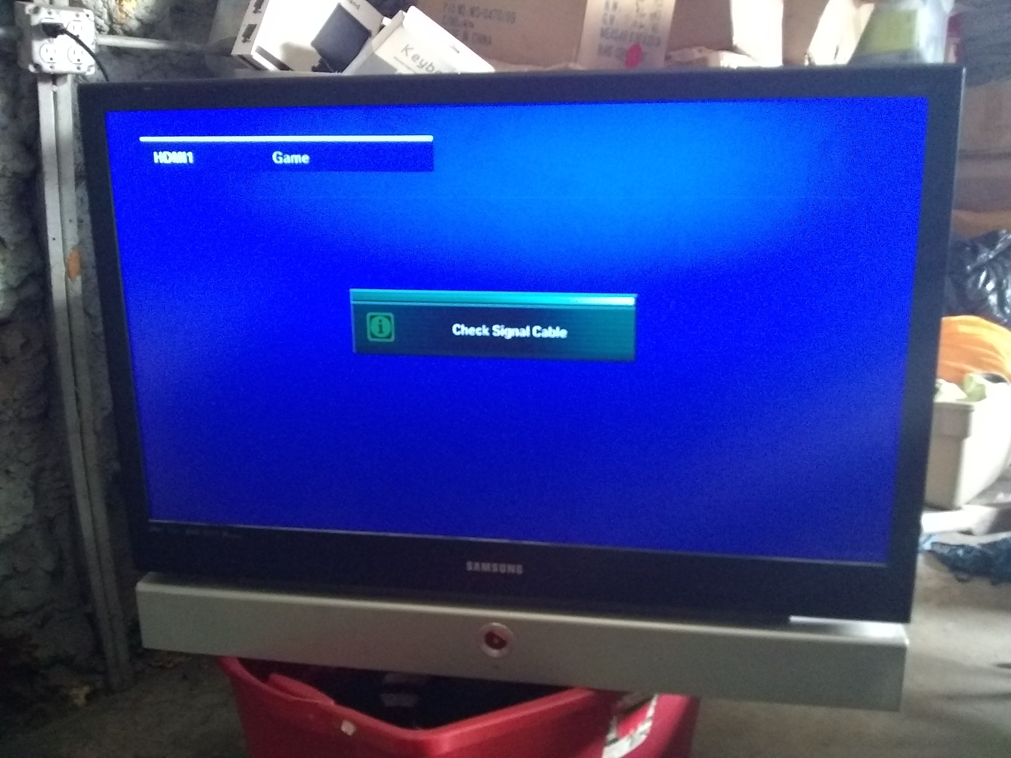 SAMSUNG 42-Inch Dlp Hd (1080I), With Wiselink ( DLP NOT A LCD FLATSCREEN )