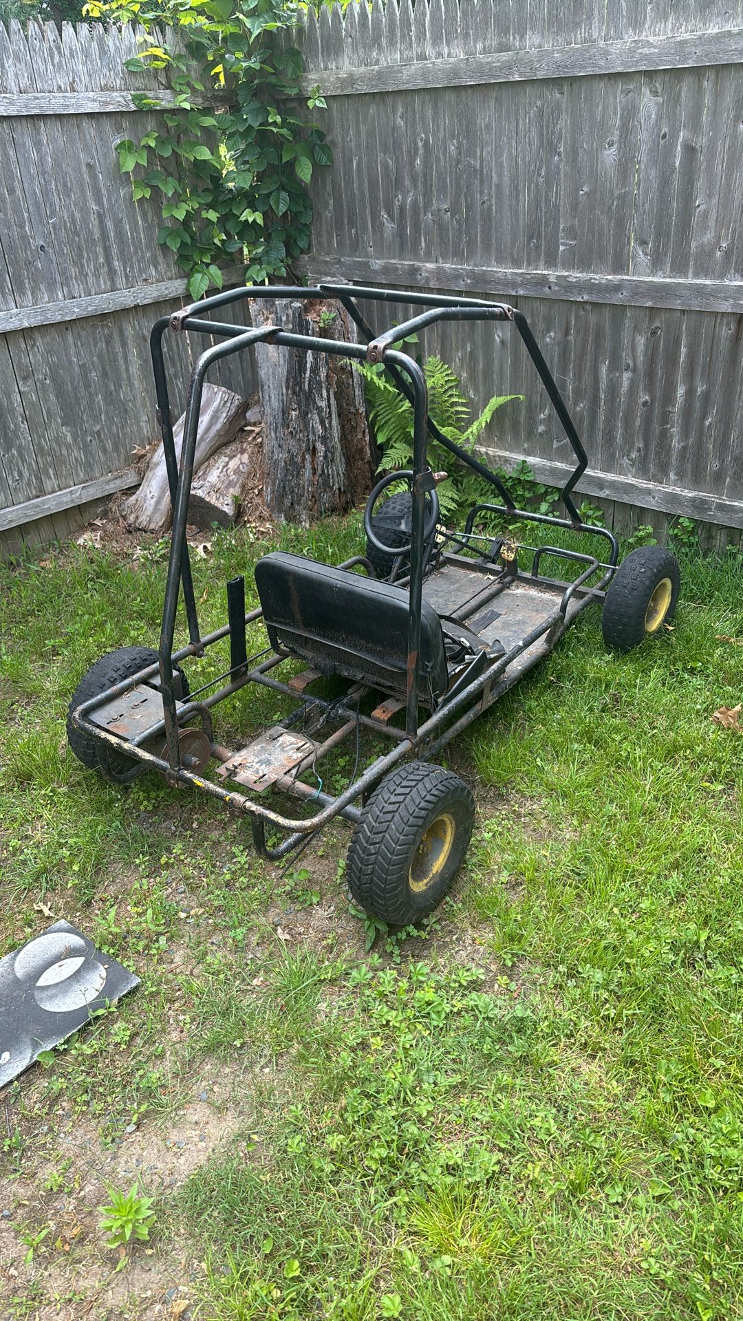 Two Wheel Drive Go Kart
