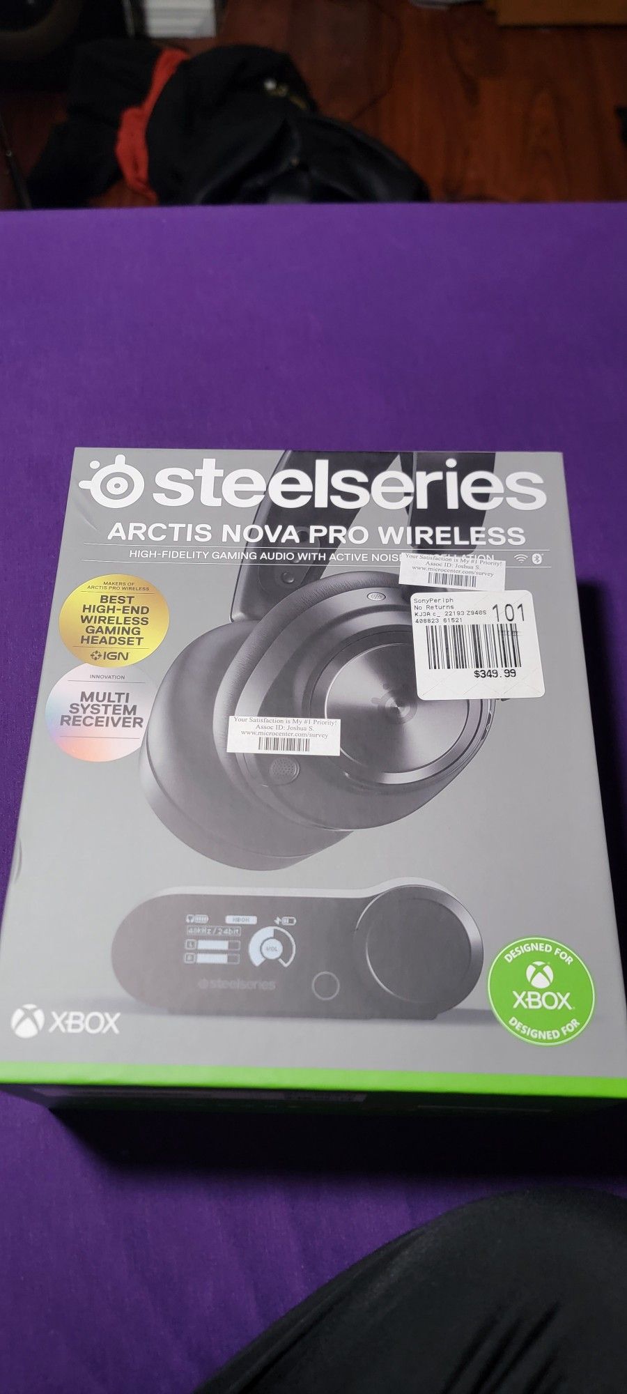 arctis nova pro wireless gaming headset