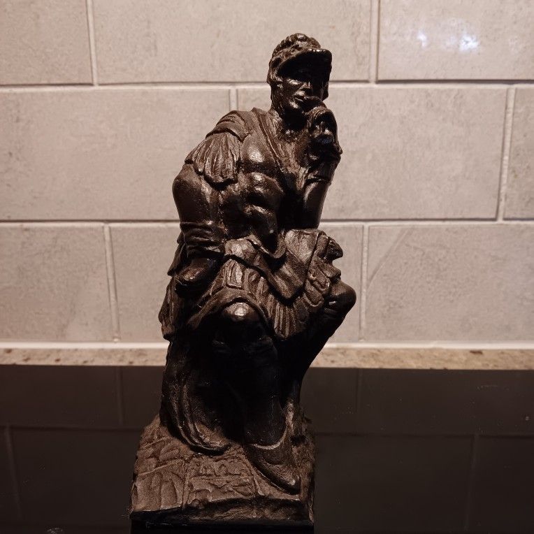 Lorenzo de Medici Replica Figurine Of Michaelangelo's Marble Sculpture