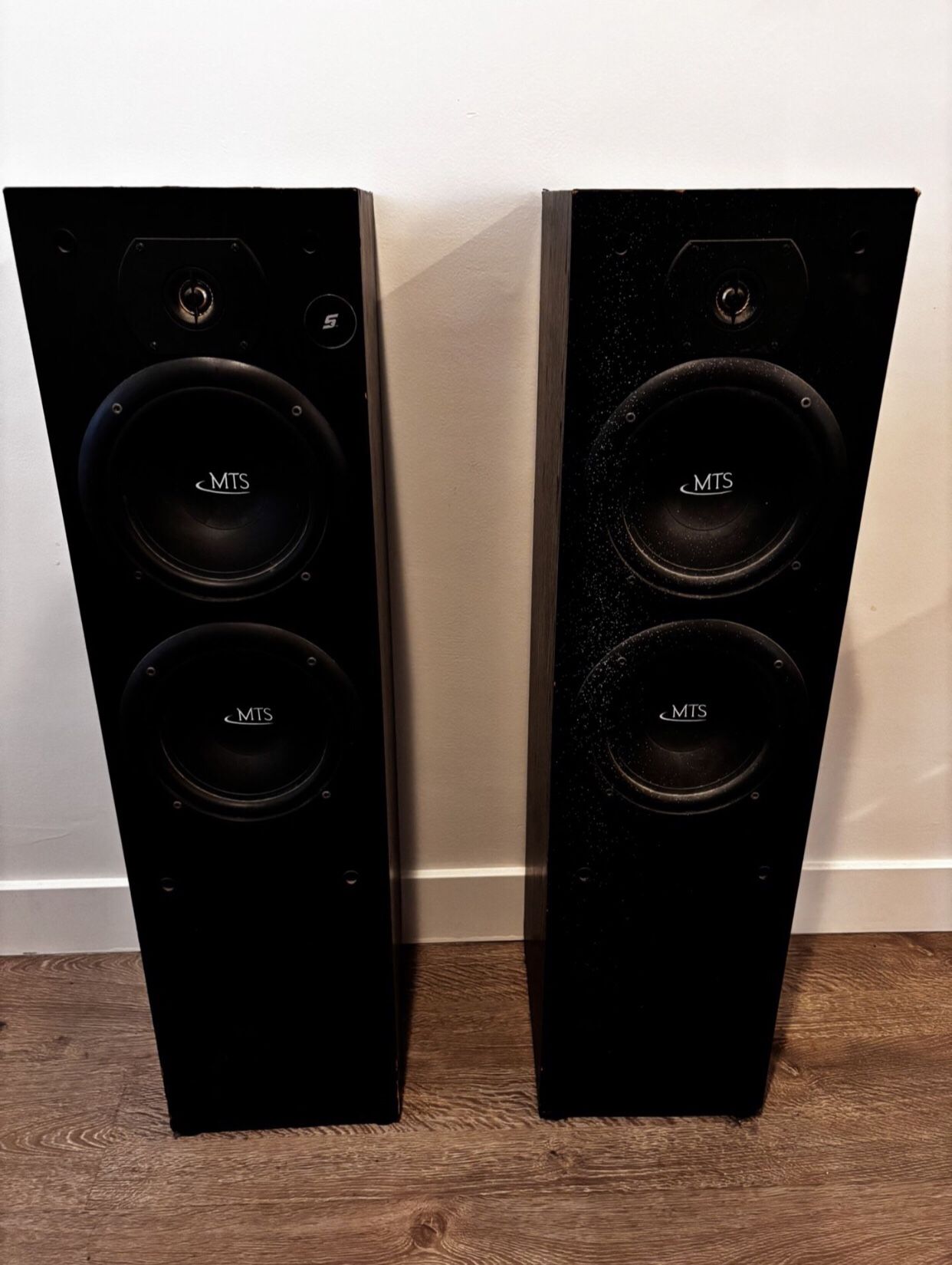 Tower Speakers and Stereo Receiver