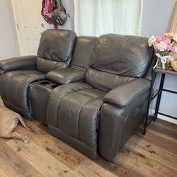 Leather Recliner 