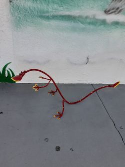 Really cool artist metal garden decor