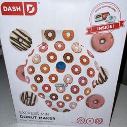 Brand New Dash Mini Donut Maker – Sealed 🍩 