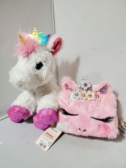 Unicorn Purse & Plush Toy