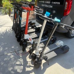 Electric scooters for parts