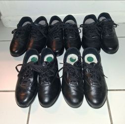 SAS "Freetime" black 9 W ladies walking shoes for elderly $10 per pair