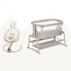 NEW! Maxi Cosi Bassinet & Swing Set in Oat