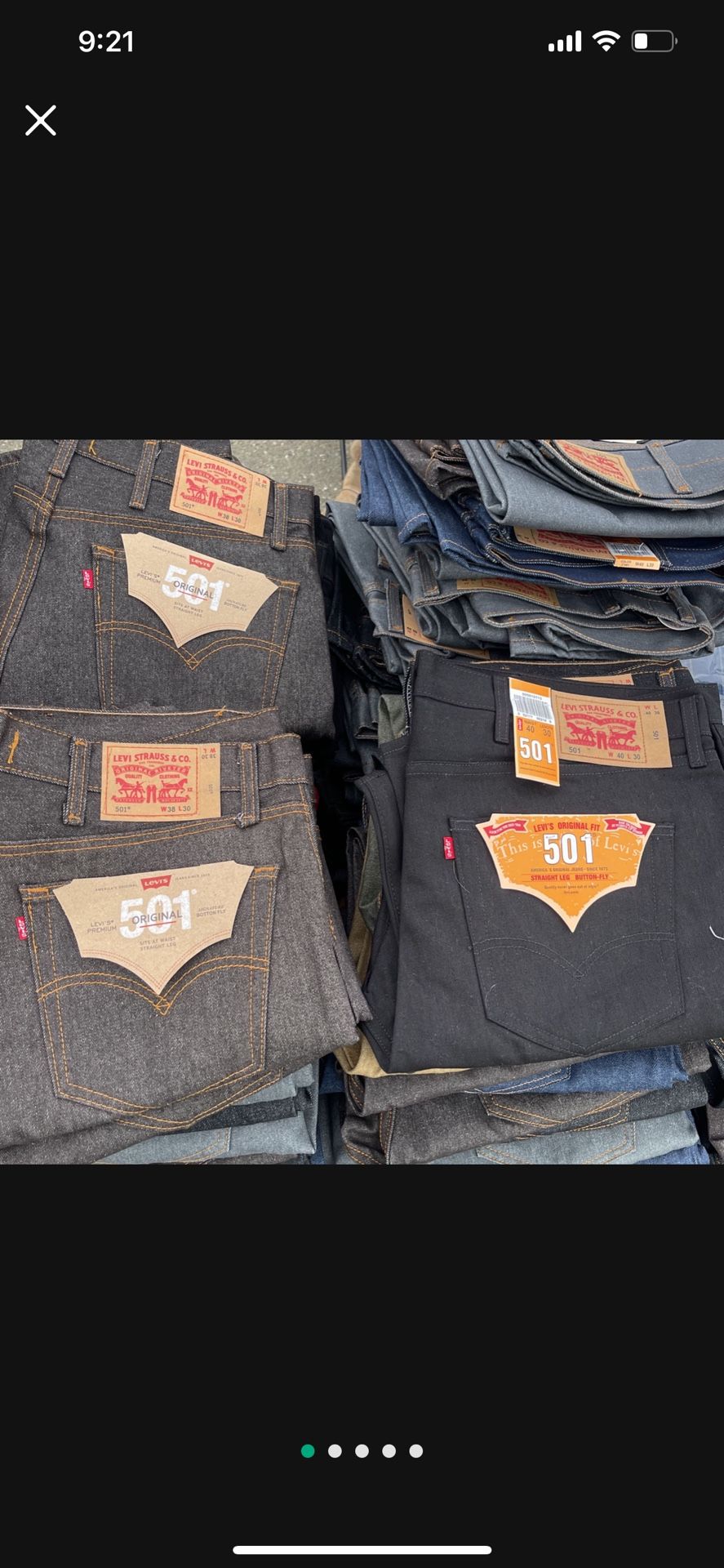 501 Levi’s 