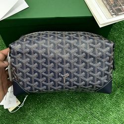 Goyard Boeing 25 Toilet Bag Navy Blue