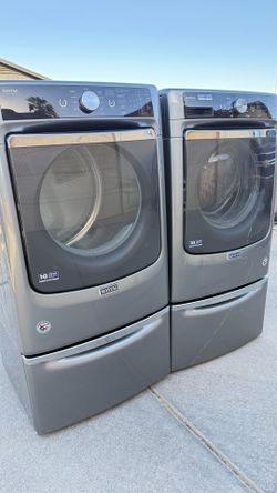 MAYTAG WASHER AND ELECTRIC DRYER