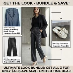 Texture and tone bundle (3 closet staples!) see seperately too!
