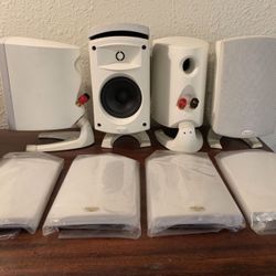 4 Klipsch Quintet II Satellite Speakers 8 ohm