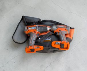 RIDGID 18V Impact & Driver DRILL Combo 🪛TOOL ONLY