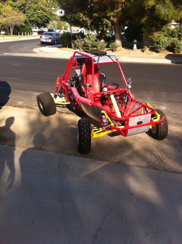 Mini sand rail with a street bike KZ1000 engine