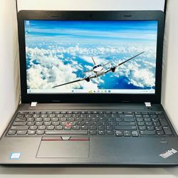 Lenovo E570 15” i5-7200u 16GB 256GB SSD + 500GB Windows 11 Pro Fully Functional!!!