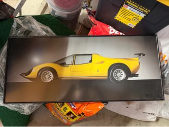 Ferrari Dino Posters Black Metal Framed- $40 each