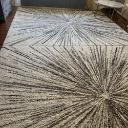 Beautiful Gray And White Rugs