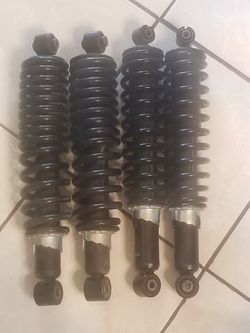 4 OEM RHINO SHOCK FRONT AND REAR SET
