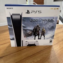 PS5 Disc Edition God Of War Bundle