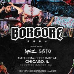 Tickets To Borgore TONIGHT 2/24 at Concord Music Hall