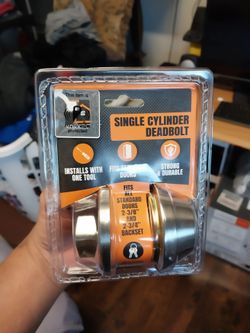Single Cylinder Door Lock