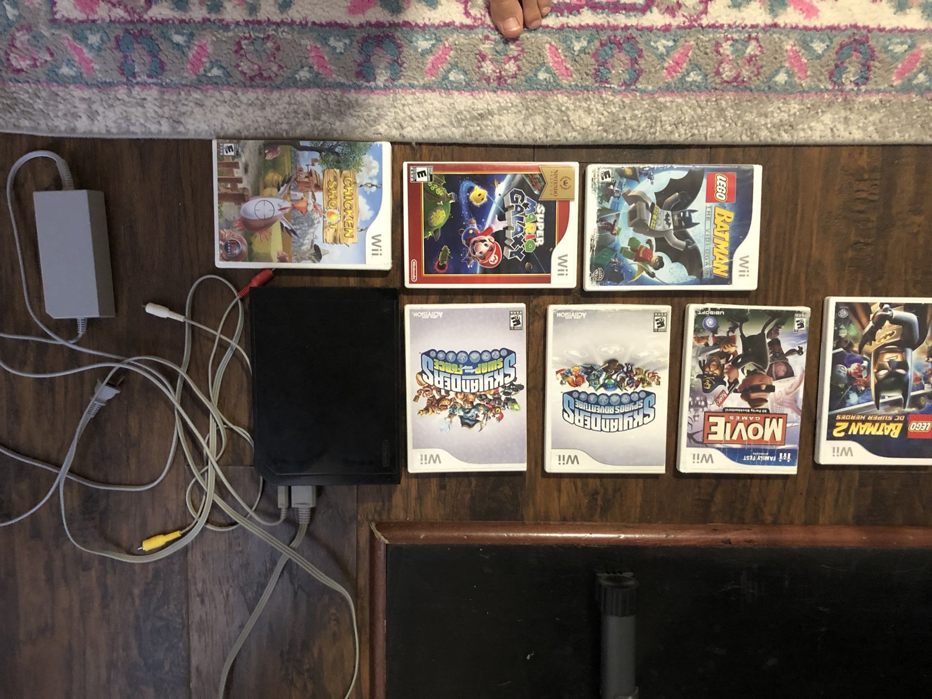 Wii Console No Remote And Has 7 Games