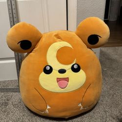 20" Pokémon Teddiursa Squishmallow Plush - Authentic 2024 (Jumbo Size)