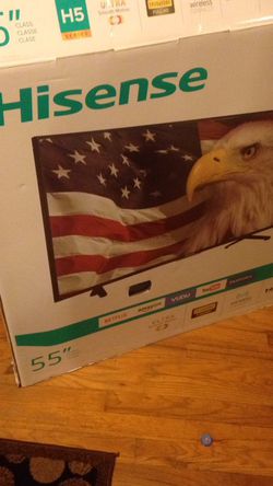 Hisense Smart TV inch 55 brand-new