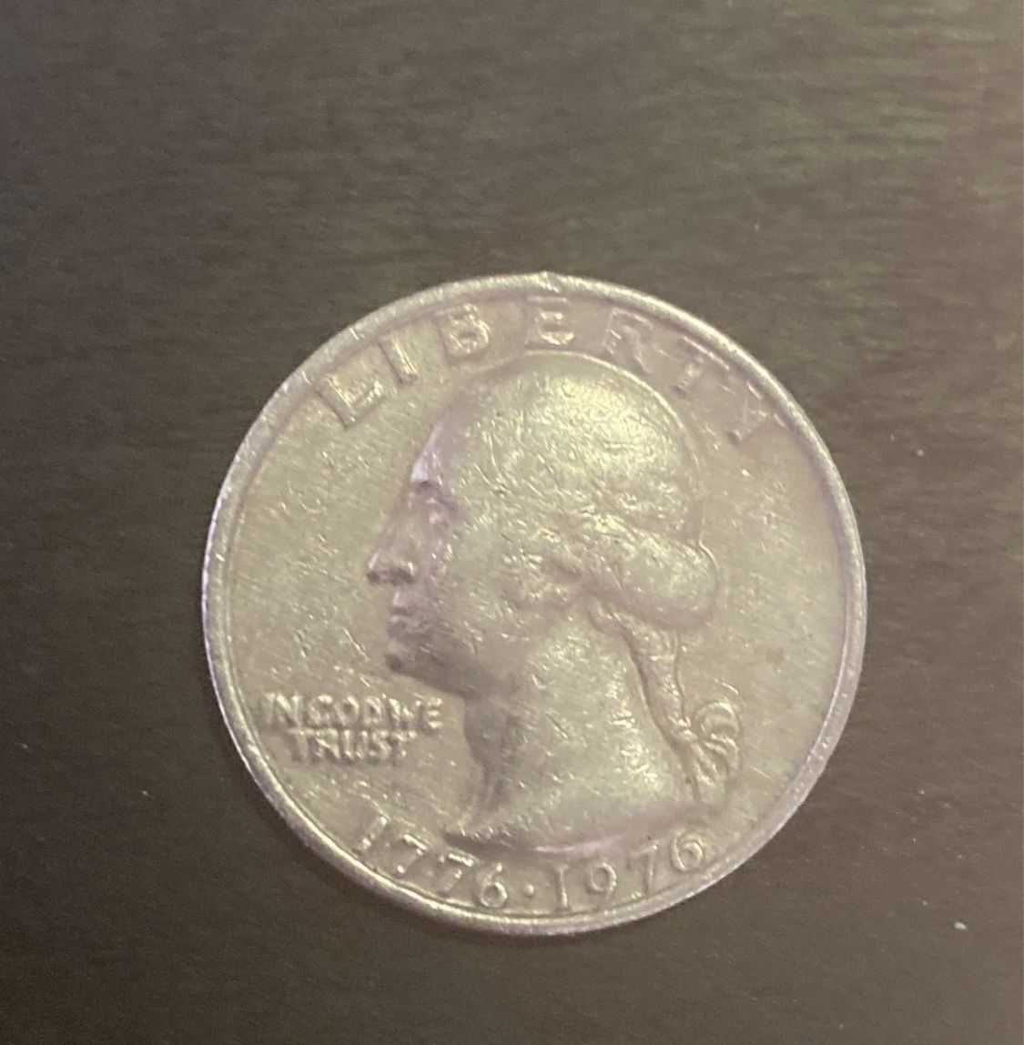 Rare collectors coin 1776 to 1976 quarter Coin Bicentennial Quarter NO MINT error