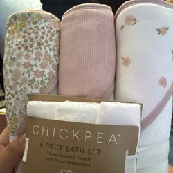 Babygirl Bath Towels 