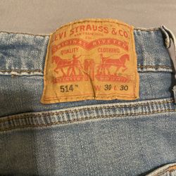 Levi’s 514 Straight Jeans 30x30 – Priced to Sell