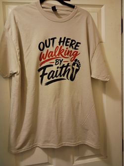 Walking By Faith Graphic T-Shirt
