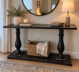 Black Console / Entryway Table – 48” – HomeGoods
