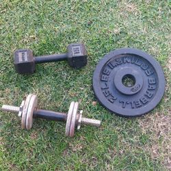 Weights 51 Pounds Total 