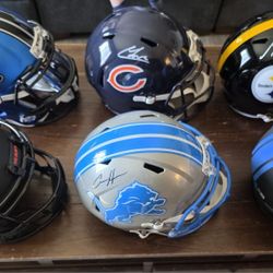 Autographed NFL Helmets 
