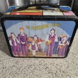 Vintage 1971 Partridge family lunch box.