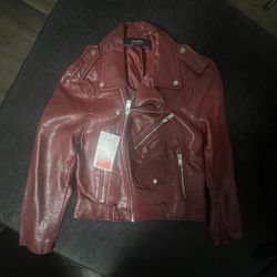 Zara Burgundy Jacket