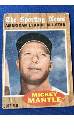 Mickey mantle card