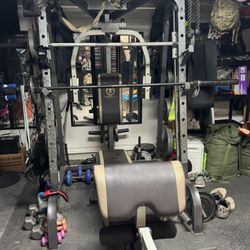 Marcy Diamond Elite Smith Cage Machine, Great Condition. 900.00 OBO All attachments, handles, straps and Equipment with Machine.