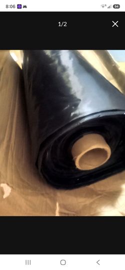 Visqueen Blk Poly Plastic RollS