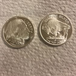 Silver 1oz Rounds 