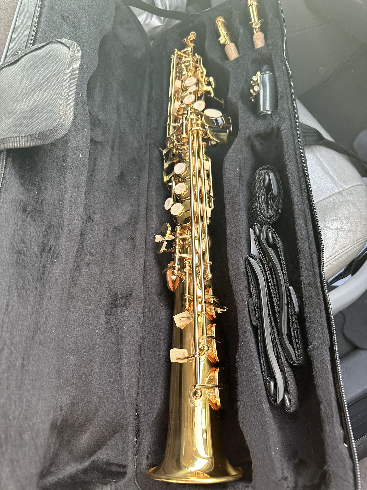 Waco Nice Soprano Saxophone New Reeds Excellent Condition $350 Firm