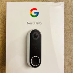 Google Nest Doorbell (Wired) - Video Doorbell with 24/7 Streaming 