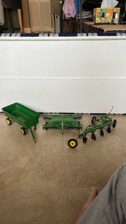 Vintage 1980’s ERTL John Deere farm implements