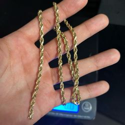 14k Rope Chain