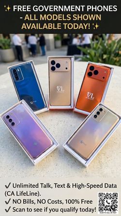 ​📱 FREE Government Phones (California LifeLine) - 2026 Models 📱